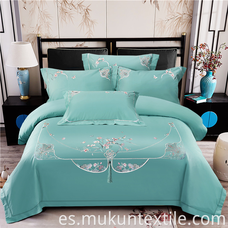  Cotton Embroidery Bedding Set